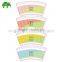 food grade colorful printing paper cup fans paper bowl fans with logo