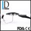 Fashion and latest design eyewear metal optical frames wholesale and promotion eyeglasses with wide temple