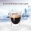200ml high borosilicate custom mugs no minimum double wall for coffee