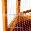 Pawhut Brown Fir Wood Bird Cage W/2 Trays