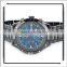 Fashion PU Quartz Analog Waterproof Wrist Mens Watch