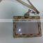 luggage tag leather, embossed leather tag, travel tag