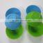 2016 Green/Blue/Red Baby Silicone Snack Food Feeding Warmer Bowls