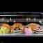 Countertop acrylic pop display acrylic fruit tray acrylic fruit display with cover