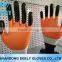 finger-top double dipped oil resistant nitrile diesel engine working gloves