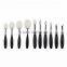 10pcs Black Cheapest Oval Foundation Cosmetic Brush