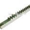 Greenhouse shading system hot dip steel pinion and rack