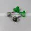 SINGLE BELL WITH GREEN PLASTIC SLIPS FOR FISHING