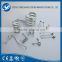 Stainless steel double torsion spring for toy light