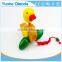 colorful Pull Along duck Wooden Toy as you pull they make a a fun baby