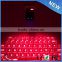 2016 Wholesale Colorful RGB Mechanical Keyboard,Arabic Keyboard for Samsung Smart TV