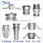 Stainless Steel Camlock Coupler Female External Thread