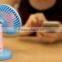 Pocket LED Light Fan Personal Table Light Fan with Built-in battery