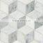 High Quality Cubed Marble Mosaic Tiles For Bathroom/Flooring/Wall Etc & Mosaic Tiles On Sale With Low Price