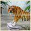 Customized garden decoration life like wild animal tiger sculpture