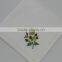 100% cotton embroidered table napkins with hemstitch, set of 6, various designs