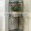 2016 Unique Design 3 layers Metal Material Metal wire flower rack