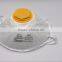 Cup-shaped compound high filter dust mask