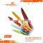 A3017 Non-stick Coating 5pcs Stainless Steel Knife Set