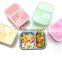Food Grade Various Styles Collapsible Silicone Lunch Box/ Bento Box/ Food Container