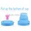 Free Sample Wholesale FDA Approved Custom Design Collapsible Cup Plastic