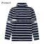 2017 hot sale blue collar half zipper plaids men fleece shirt