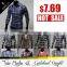 Factory direct price new fashion style plaid flannel long sleeve 100% cotton shirt for men