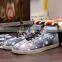 HFR-JS08 2015 Super Fashion Latest LED Glittering Canvas Shoe