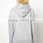 Custom fashion monogram printed lady hoody