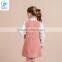 2017 Girls Casual Frock Designs For Party Kids Clothes Of 2pcs Set Including Sleeveless Dress And Shirt