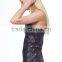 Yoga On the Move Shimmer Racerback Tank Tops in Silver Foil