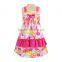 Cotton Dress Ruffle Pants Outfit Girls Clothes Wholesale Babys Flower Baby Girls Clothes