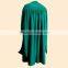Premium green Masters graduation Gown