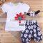 Wholesale Cotton Comfortable Cheap Newborn Baby Girls Clothing Set