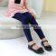 New fashion blank candy color cotton kids girl leggings