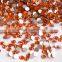 orange diamond drill flat back nail art rhinestones for nail salon