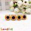 10mm Clear Brown Wire Back Handcraft Felting Animal Safety Glass Toy Eyes