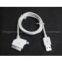 Hot Selling Usb Cable 2 in 1 USB Date Charger Cable for Iphone3g 4g and Micro Usb
