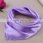 2017 simple new design satin 60x60cm small square scarf