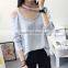 2016 Latest Blouse Design Casual Wear Blouse for Fat Women,Custom Fashion Chiffon Women Tops and Blouses