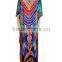 Latest New Digital Print Long Kaftans Colourful Long Digitally printed evening beach kaftan for woman visocse chiffon long dress