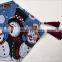 Polyester and Cotton Snowman Pattern Christmas Table Runner