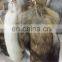 30-40cm natural color fox tail fur keychain / fox fur tail