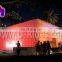 water proof nylon material cube inflatable led tent for trade show