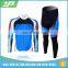 2017 pro team men's winter comfortable breathable long sleeve custom cycling clothing