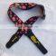 Adjustable Heat Transfer Printing Sublimation Cheap Popular Cute Customized Elastic Polyester Guitar Strap Locks