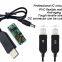 USB dc boosting cable 5v to 9v 12v step up cable usb to dc boost converter power cable