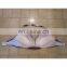Halter swim suit top striped