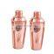 DA /LFGB Approved copper plated stainless steel cocktail shaker set with jigger