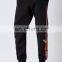 men embroidered roma roses sweat pants green red striped jogger pants wholesale